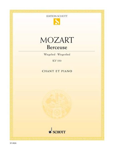 DL: W.A. Mozart: Berceuse, GesKlav