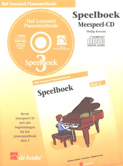 P. Keveren: Hal Leonard Pianomethode 3 , Klav (CD)