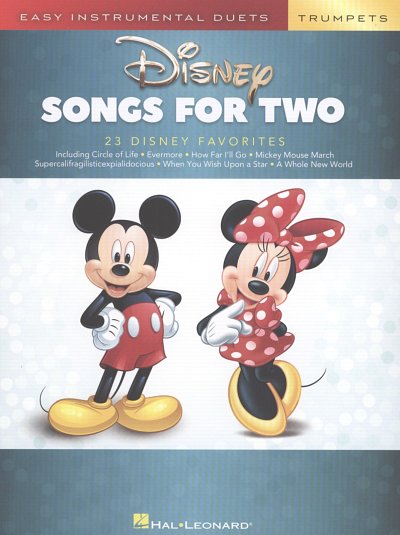 Disney Songs for Two Trumpets, 2Trp (Sppa)