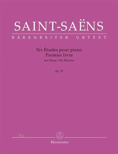 C. Saint-Saëns: Six Études op. 52, Klav