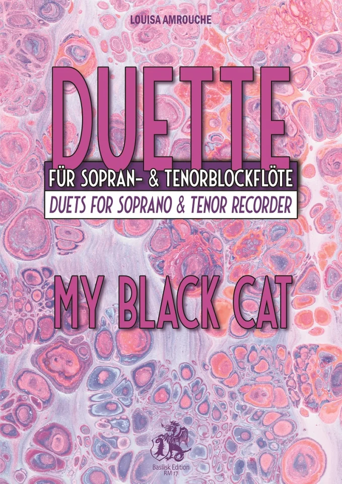 L. Amrouche: My Black Cat, 2Bfl;Klav (Sppa) (0)