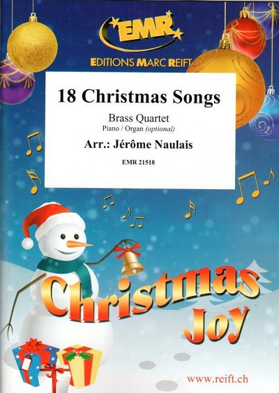 DL: J. Naulais: 18 Christmas Songs, 4Blech