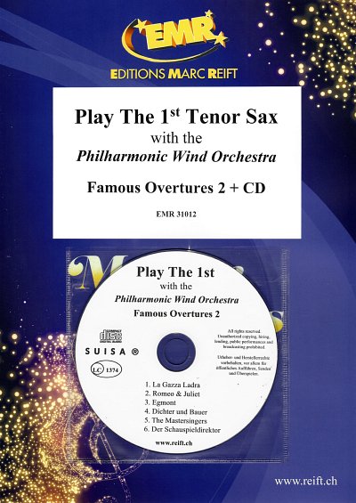 Play The 1st Tenor Sax With The Philharmonic Wind Orchestra: Famous Overtures 2