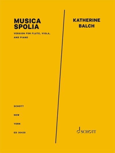 DL: K. Balch: Musica Spolia (Pa+St)