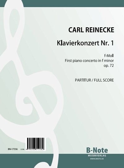 C. Reinecke: Klavierkonzert Nr.1 f-Moll op, KlavOrch (Part.)
