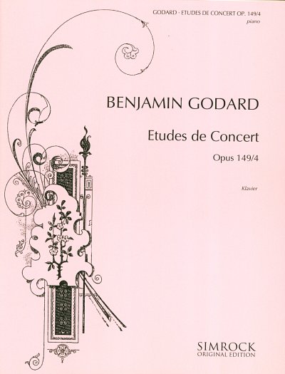 Godard, Benjamin Louis Paul: Études op. 149 Band 4