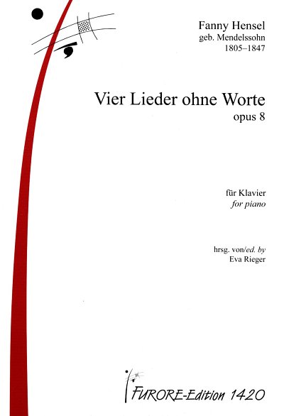 F. Hensel: 4 Lieder ohne Worte op.8, Klav