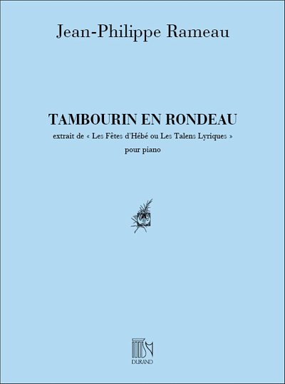 J.-P. Rameau: Tambourin En Rondeau Piano , Klav