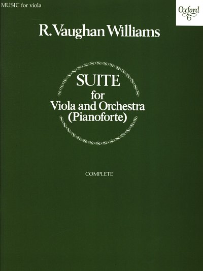 R. Vaughan Williams: Suite for Viola and O, VaKlv (KlavpaSt)