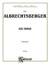 DL: Albrechtsberger: Six Trios for Organ