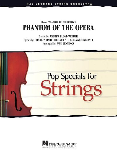 A. Lloyd Webber: Phantom of the Opera (Main Th, Stro (Pa+St)