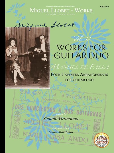 M. Llobet: Works for Guitar Duo 12, 2Git (Sppa)