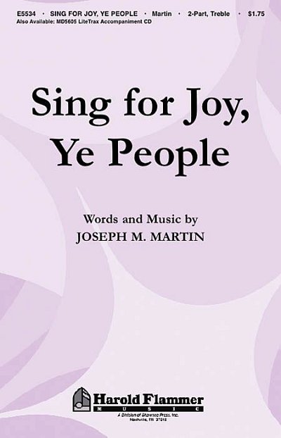 J. Martin: Sing for Joy, Ye People, Ch2Klav (Chpa)