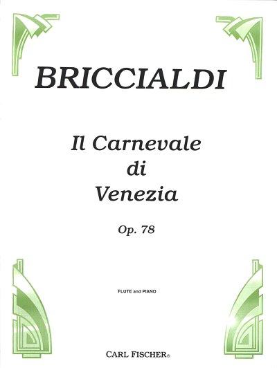 G. Briccialdi: Il Carnevale Di Venezia, FlKlav (KASt)
