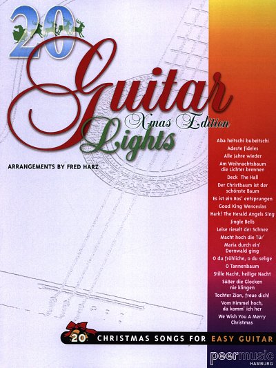 20 Guitar Lights Xmas Edition