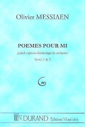 O. Messiaen: Poemes Pour Mi Poche  (Stp)