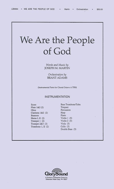 J. Martin: We Are the People of God, Sinfo (Pa+St)