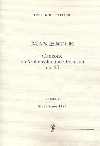 Canzone B-Dur op.55, VcOrch (Stp)