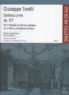 G. Torelli: Sinfonie A Tre A-Dur Op 5/7 Diletto Musicale