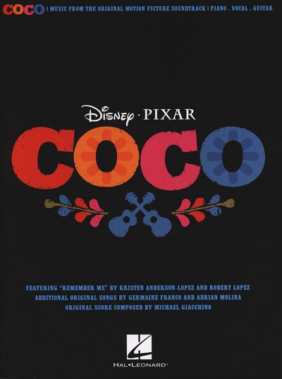 M. Giacchino: Disney Pixar's Coco, GesKlaGitKey (SBPVG)
