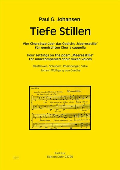 P.G. Johansen: Tiefe Stillen, GCh4 (Part.)