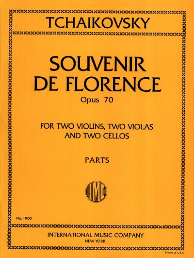 P.I. Tschaikowsky: Souvenir De Florence Op 70