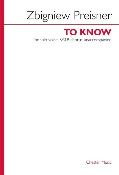 To Know (Chpa)