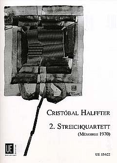 C. Halffter: Streichquartett Nr. 2 , 2VlVaVc (Part.)
