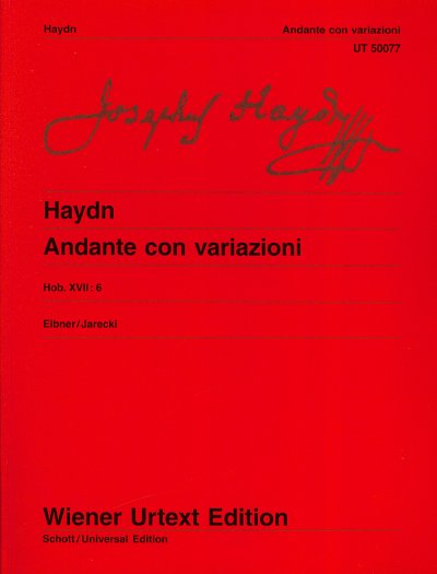 J. Haydn: Andante con variazioni Hob. XVII:6, Klav