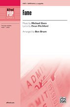 Gore Michael et al.: Fame SATB,  a cappella