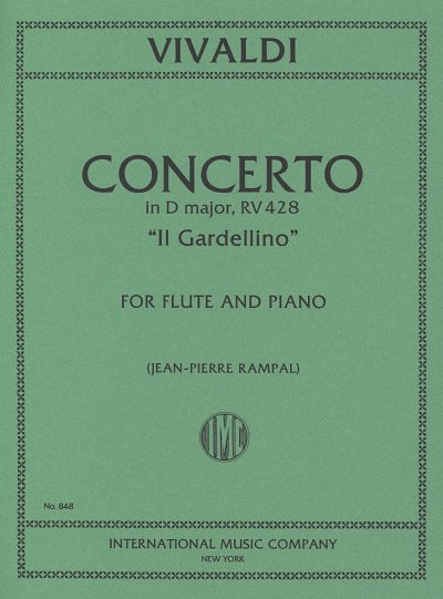 A. Vivaldi: Concerto in D major op. 10/3 , FlKlav (KlavpaSt)