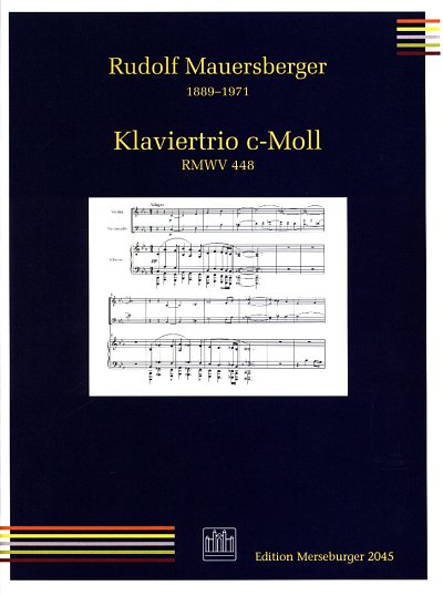 R. Mauersberger: Klaviertrio c-Moll R, VlVcKlv (Klavpa2Solo)