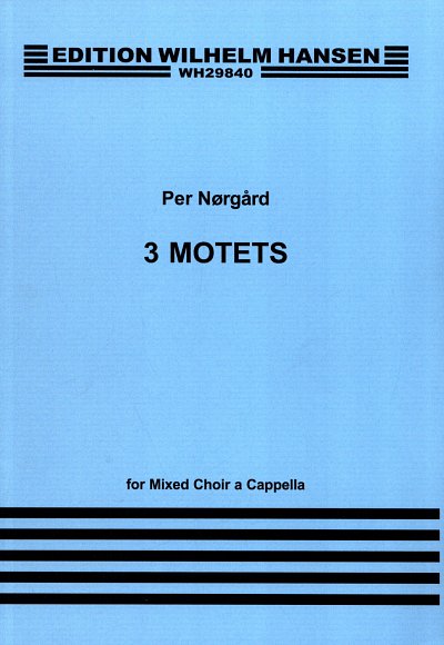 P. Nørgård: Three Motets, GchKlav (Chpa)