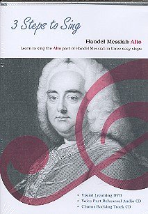 G.F. Händel: 3 Steps to Sing: Handel Messiah, GesA (DVD+2CD)