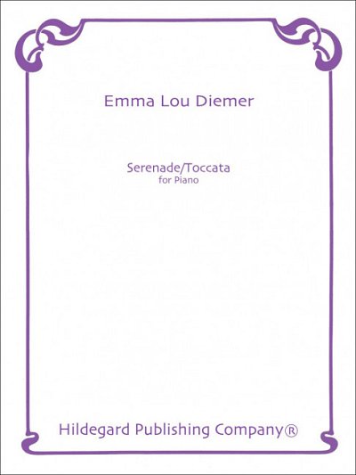 E.L. Diemer: Serenade/Toccata, Klav