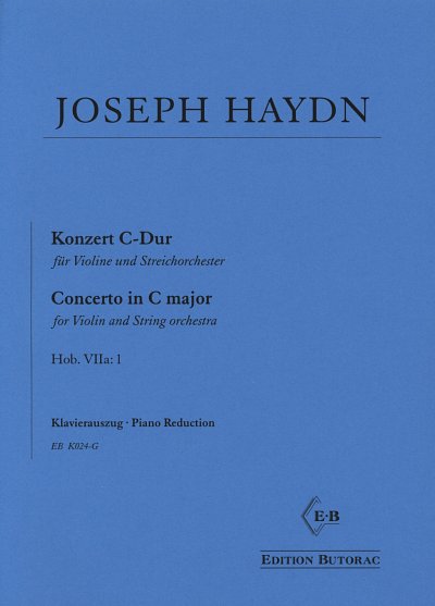 J. Haydn: Konzert C-Dur Hob VIIa:1, VlKlav (KASt)