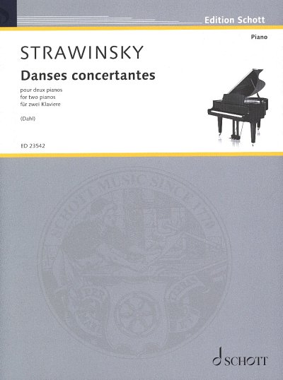 I. Strawinsky: Danses concertantes , 2Klav (EA)