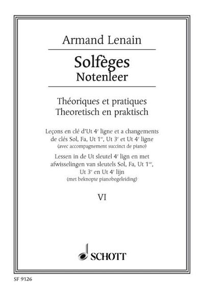 A. Lenain: Solfèges Vol. 6
