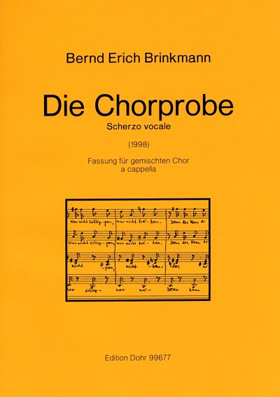 B.E. Brinkmann: Die Chorprobe