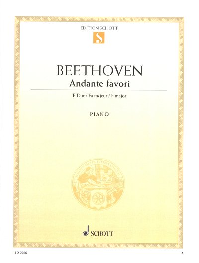 L. v. Beethoven: Andante favori F-Dur WoO 57 , Klav