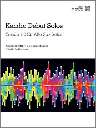 Kendor Debut Solos - Eb Alto Sax with MP3s