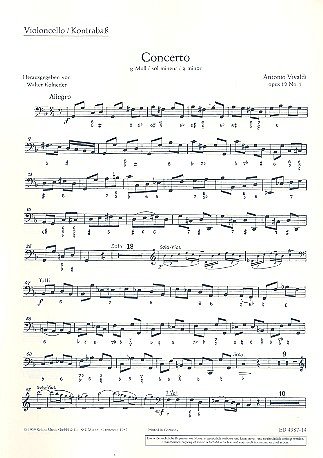 V.A. Lucio: Concerto g-Moll op. 12/1 RV 317 / PV 343 