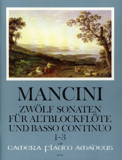 F. Mancini: Zwölf Sonaten 1, Abfl/FlObBc