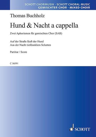 DL: T. Buchholz: Zwei Chorstücke für dreistimmigen Chor (Chp
