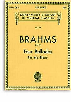 J. Brahms: 4 Ballades, Op. 10, Klav