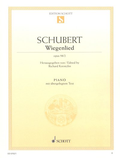 F. Schubert: Wiegenlied op. 98/2 D 498 , Klav