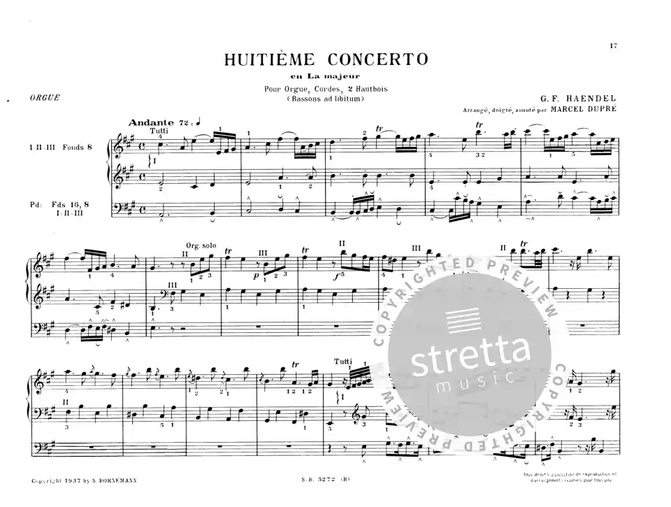 G.F. Händel: Seize Concertos 2, Org (1)