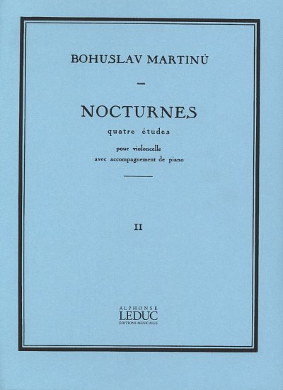 B. Martin_: Nocturnes, VcKlav (KlavpaSt)