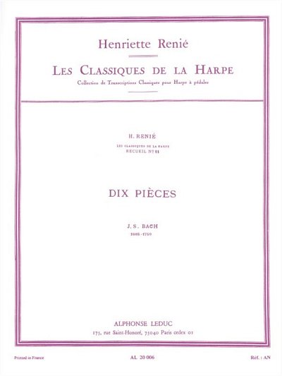 Les Classiques De La Harpe 11