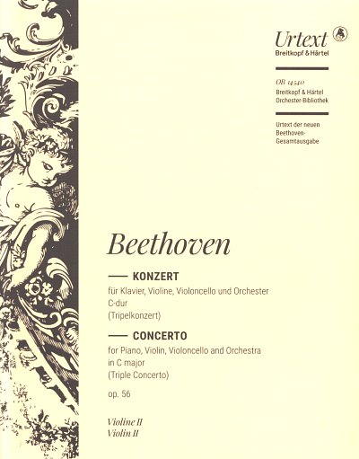 L. v. Beethoven: Konzert für Klavier, Vio, VlVcKlvOrch (Vl2)